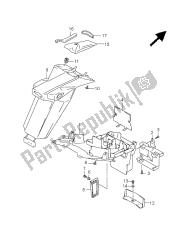 REAR FENDER (WITHOUT ABS)