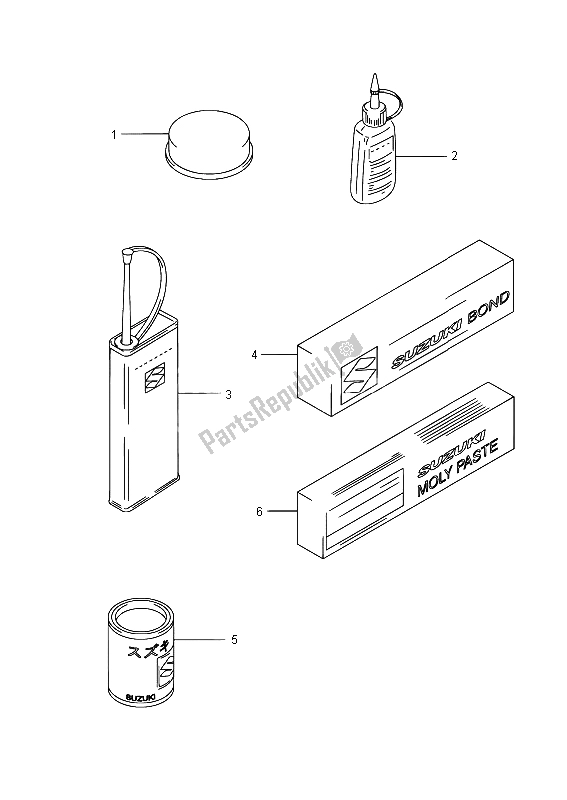 Tutte le parti per il Opzionale del Suzuki GSX 1250 FA 2015