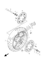 ruota anteriore (sfv650u e24)