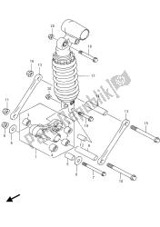 REAR CUSHION LEVER (GSX1300RA E19)