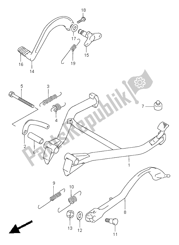 Todas las partes para Estar de Suzuki GSX 750F 1997