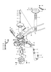 carburateur (achter)