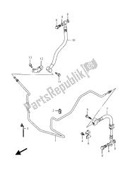 flexible de frein arrière (uh125)