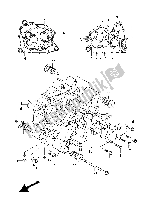 Tutte le parti per il Carter del Suzuki LT F 250 Ozark 2007