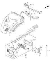 REAR COMBINATION LAMP (GSX1300RA E19)