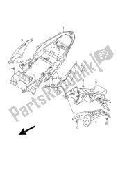 garde-boue arrière (gsr750ue e21)