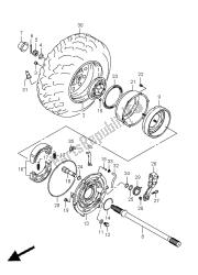 roue arrière droite