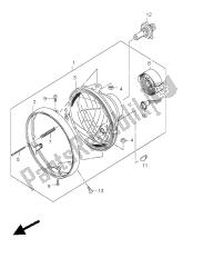 conjunto de faros (gsx1400-u)