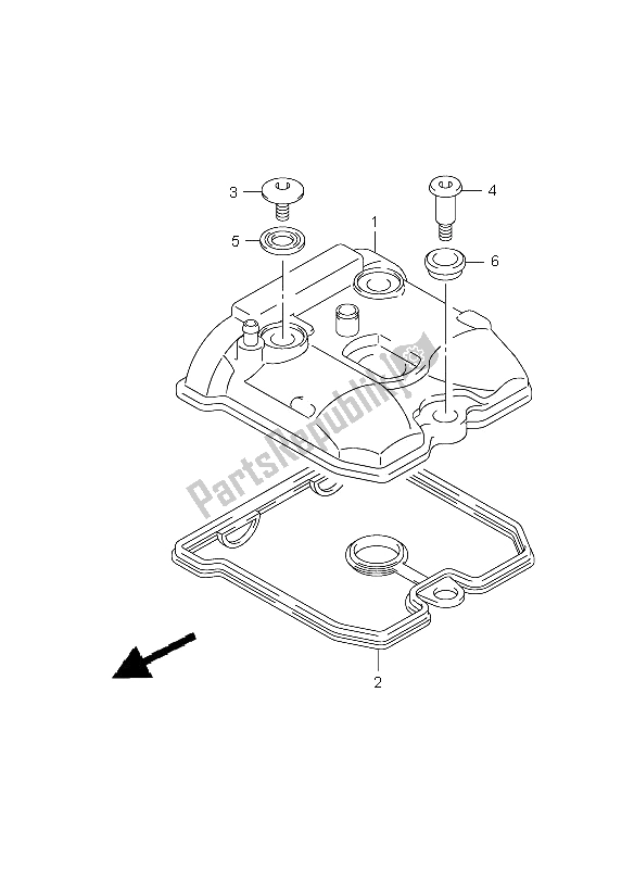 Wszystkie części do Cylinder Suzuki DR Z 400 SM 2009