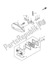 REAR COMBINATION LAMP (GSX-R1000A)