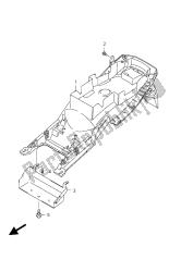 garde-boue arrière (gsf1250sa e21)