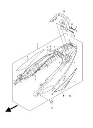 cubierta trasera del asiento (cwh-egr)