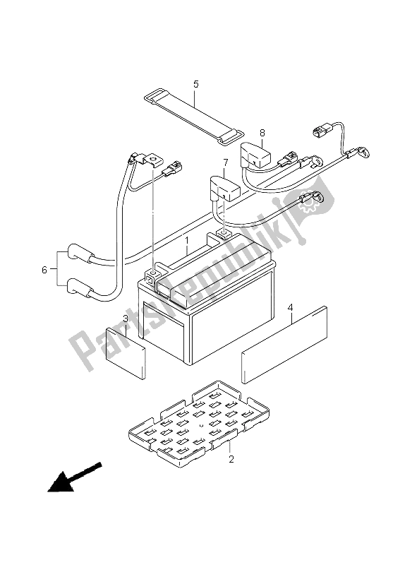 Wszystkie części do Bateria Suzuki GSX 1300 BKA B King 2008