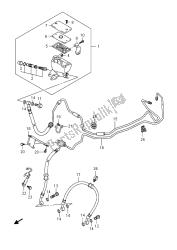 flexible de frein avant (gsx1300ra e02)