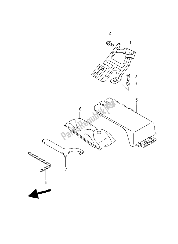 Toutes les pièces pour le Titulaire du Suzuki GSR 600 2006