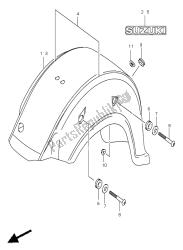 REAR FENDER (VL800)