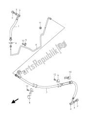 flexible de frein arrière (an650)