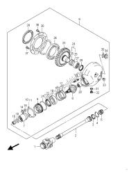 PROPELLER SHAFT & FINAL DRIVE GEAR (VZR1800ZUF E19)