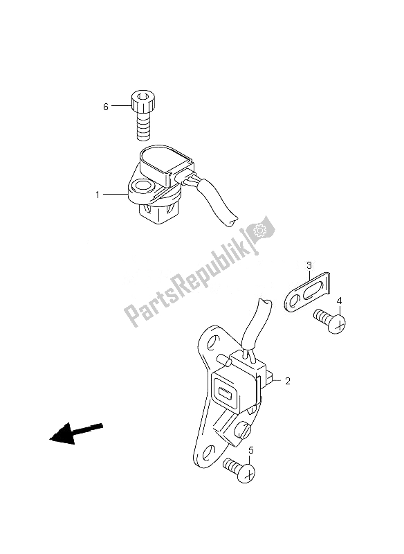 Toutes les pièces pour le Générateur De Signal du Suzuki GSX R 600 2007