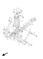 REAR CUSHION LEVER (GSX1300R E19)