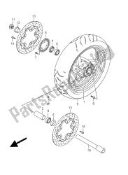 przednie koło (gsx1300bka-auf)