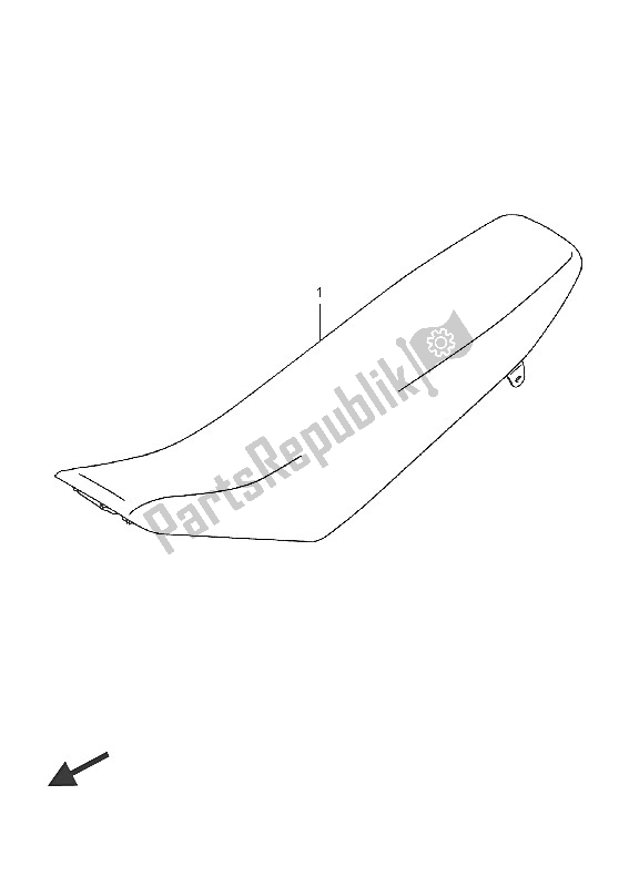 Todas las partes para Asiento de Suzuki RM Z 450 2016