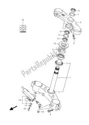 haste de direção (gsx-r1000uf)