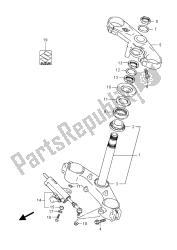 potence de direction (gsx-r1000uf)