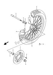 ruota anteriore