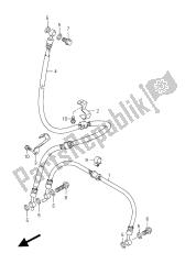 flexible de frein avant (sfv650u e21)