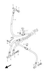 mangueira do freio dianteiro (sfv650u e21)