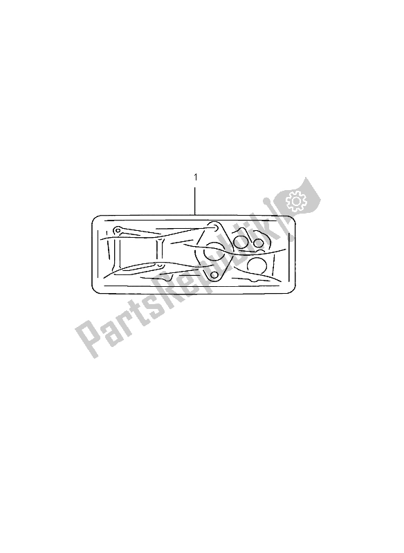 Toutes les pièces pour le Jeu De Joint du Suzuki GSX R 600 2004