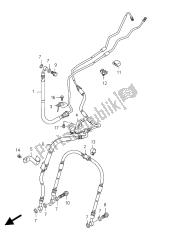przewód hamulca przedniego (sfv650ua e21)