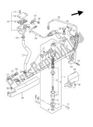 hoofdremcilinder achter (dl650a e2)