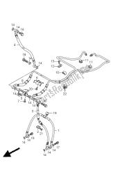 przewód hamulca przedniego (gsx650fa-fua)