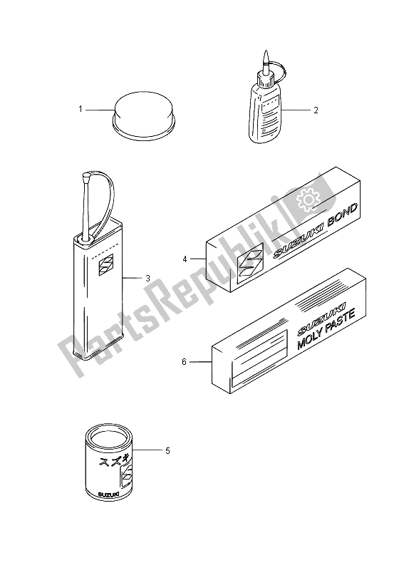 Tutte le parti per il Opzionale del Suzuki VL 1500T Intruder 2015