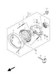 ensemble lampe frontale (e24)