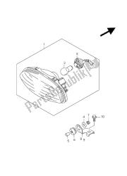 luce posteriore (lt-a750xp p33)