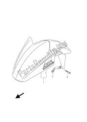 parafango anteriore (gsx650fa e21)