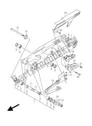 bras oscillant arrière