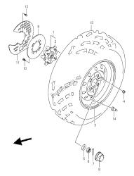 roue avant