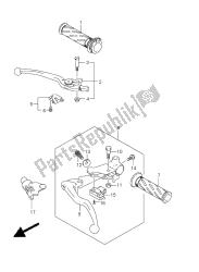 HANDLE LEVER (DL650AUE E19)