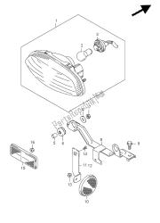 luz de combinación trasera (lt-a750x p28)