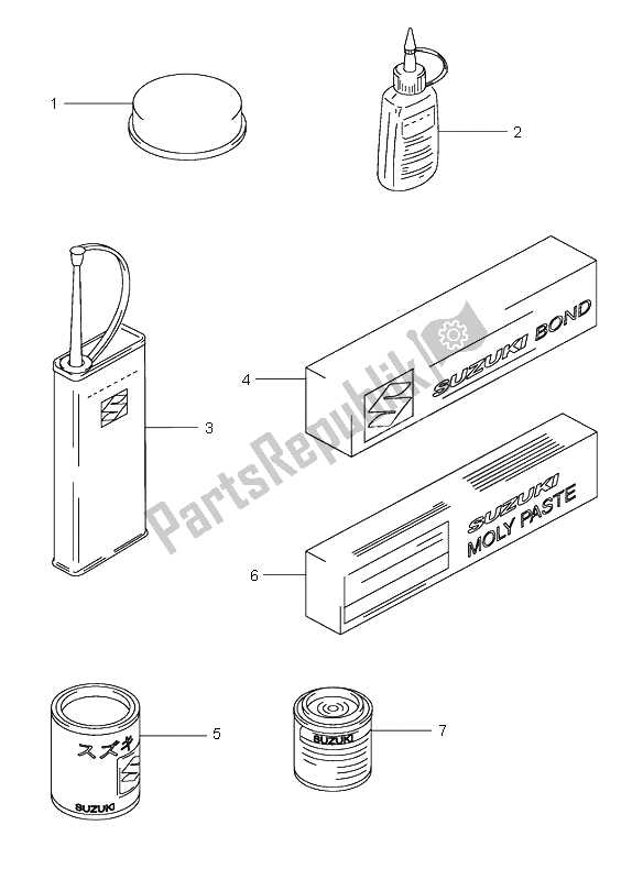 Tutte le parti per il Opzionale del Suzuki VL 1500 Intruder LC 2002