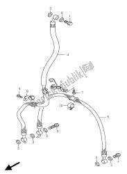 tubo freno anteriore (gsf650-u-s-su)