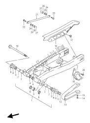 bras oscillant arrière