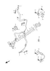 mangueira do freio dianteiro (gsx-s1000uf)