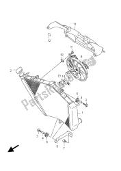 radiator (gsx-r600ue e21)