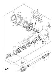 PROPELLER SHAFT & FINAL GEAR (VZR1800Z E02)