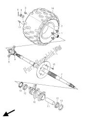 ruota posteriore destra (lt-z400)